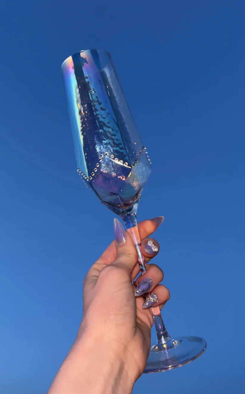 Elsa Rhindstone Glass