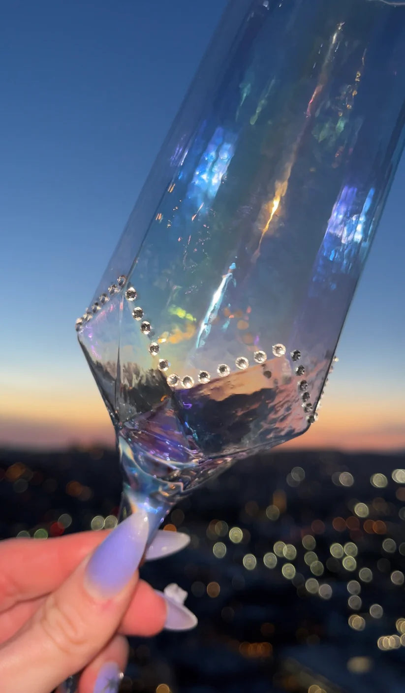 Elsa Rhindstone Glass