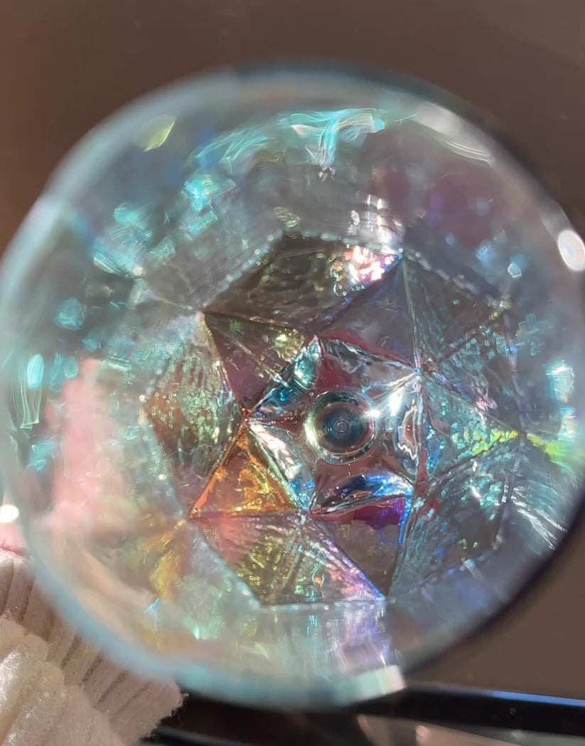 Elsa Rhindstone Glass