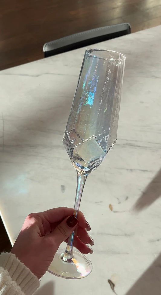 Elsa Rhindstone Glass